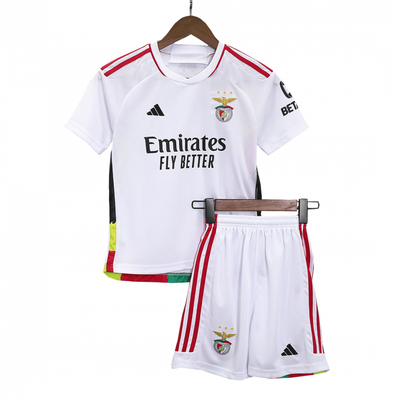 kit enfant Benfica 2023/24 troisième blanc