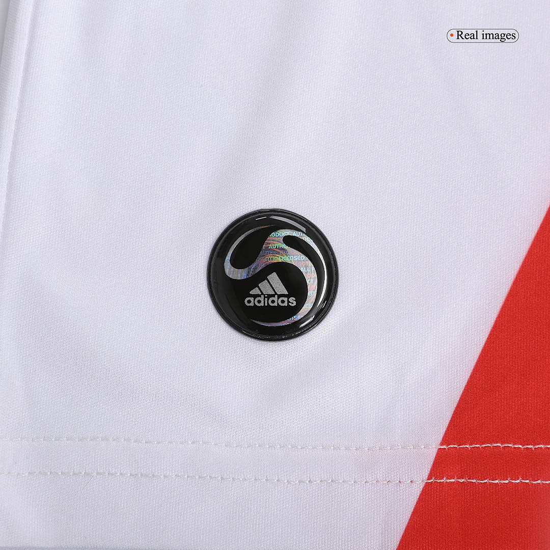 maillot River Plate 2009/10 troisième blanc manches longues Retro