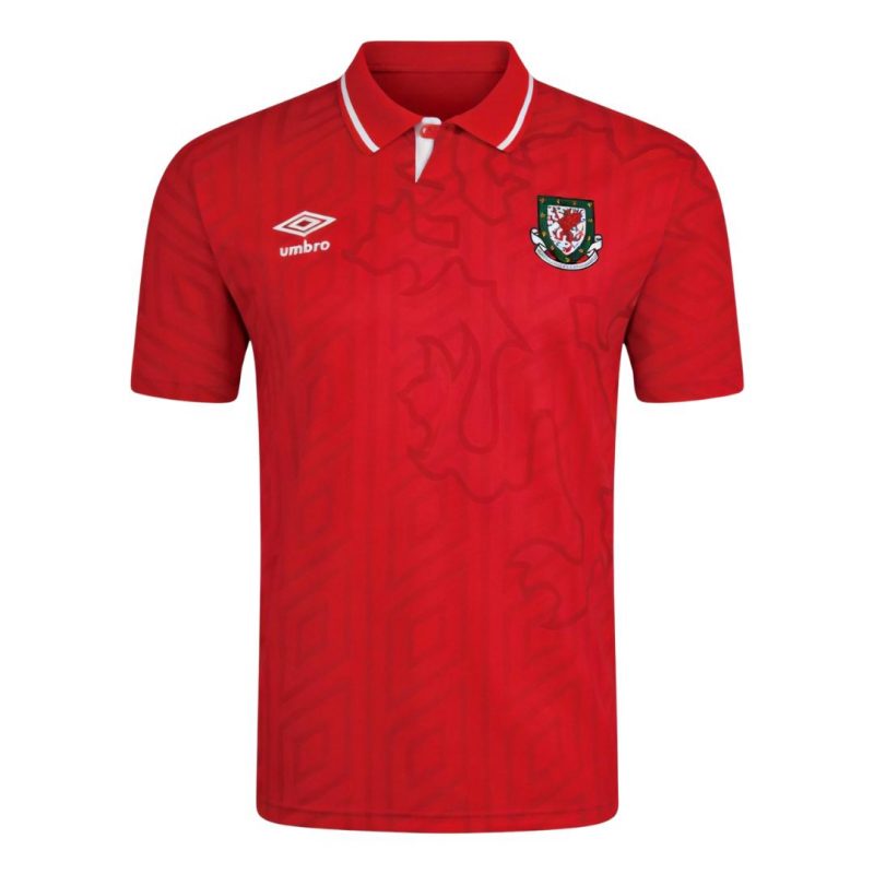 maillot Wales 1992/94 domicile rouge Retro