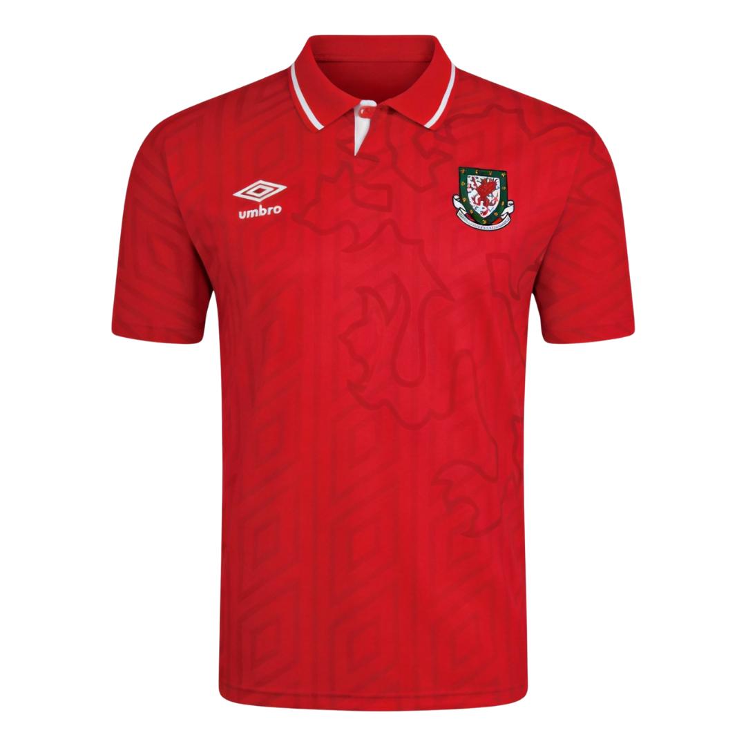 maillot Wales 1992/94 domicile rouge Retro
