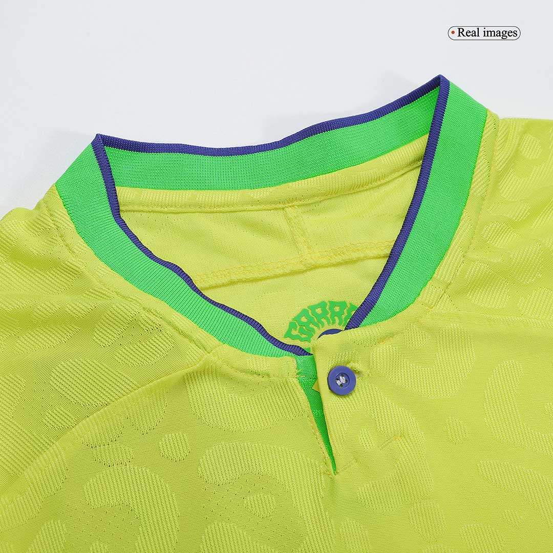 maillot Brazil 2022 domicile jaune Player Version