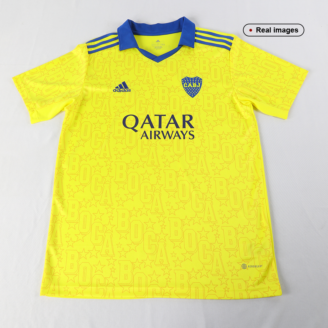maillot Boca Juniors 2022/23 troisième jaune