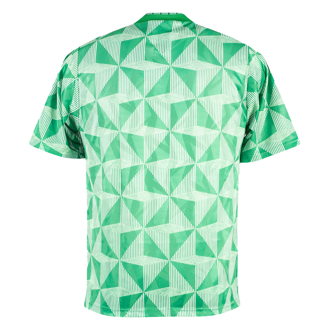 maillot Northern Ireland 1990 domicile vert Retro