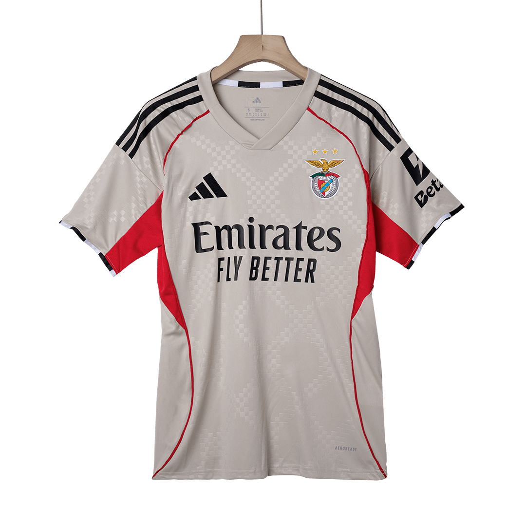 Benfica 2025/26 extérieur Beige Jersey