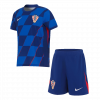 kit enfant Croatia 2024 extérieur bleu
