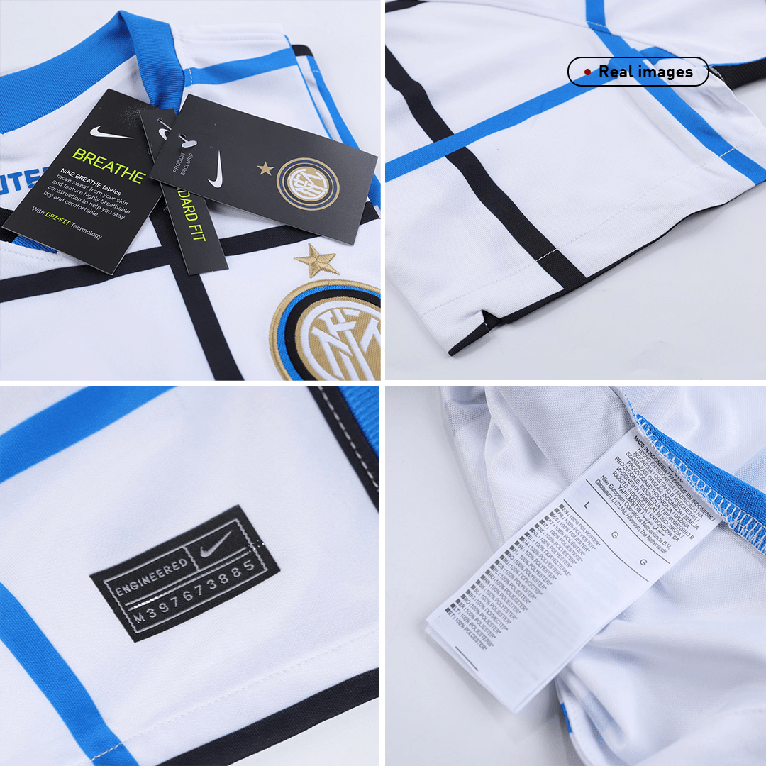 maillot HAKIMI #2 Inter Milan 2020/21 extérieur blanc