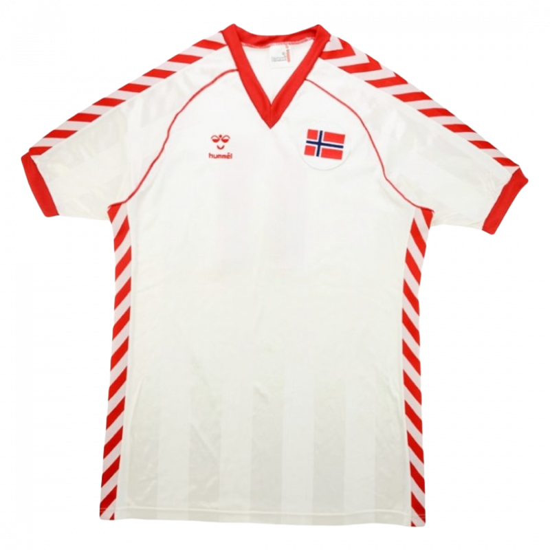 maillot Norway 1984 extérieur blanc Retro