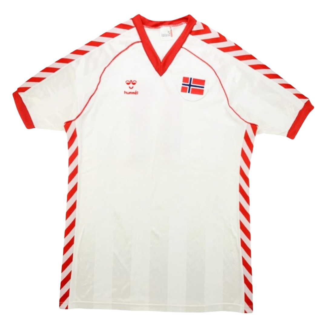 maillot Norway 1984 extérieur blanc Retro