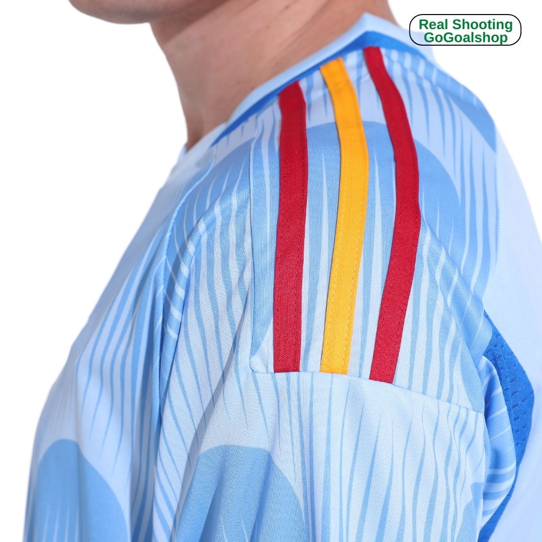 maillot Spain 2022 extérieur bleu