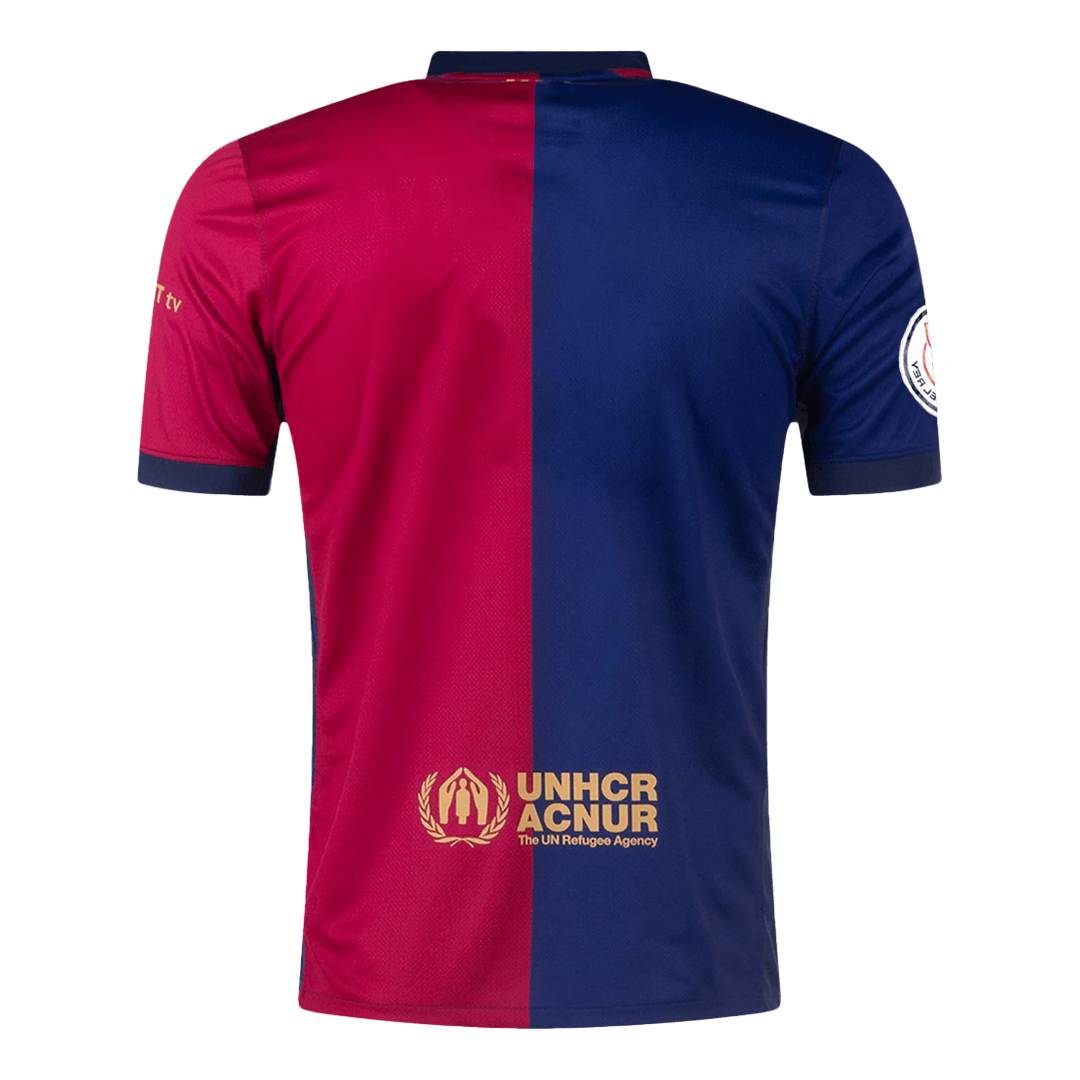 maillot Barcelona 2024/25 domicile bleu finale de la Copa del Rey