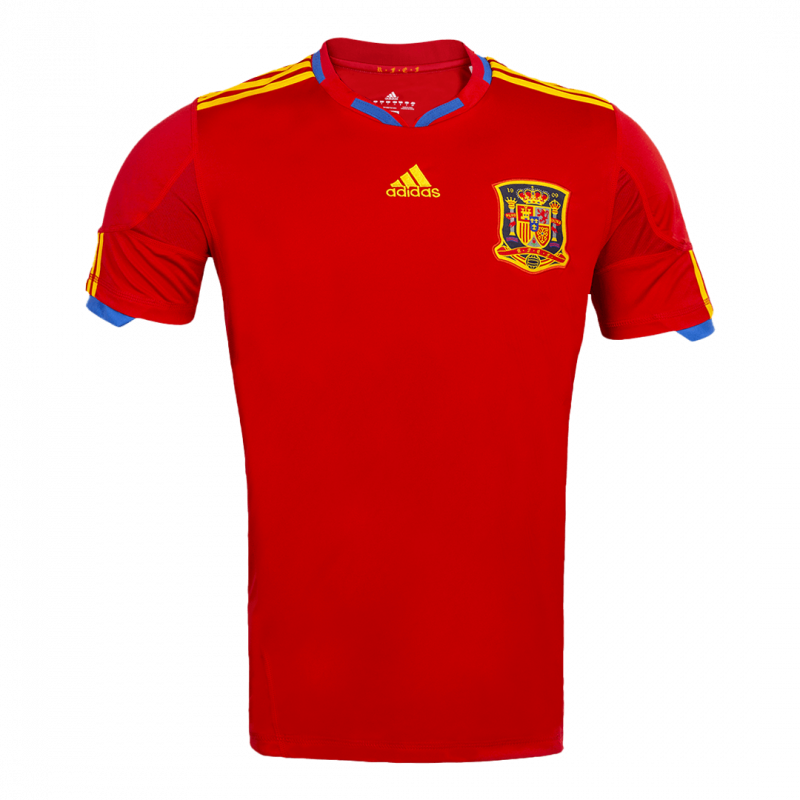 maillot Spain 2010 domicile rouge Retro