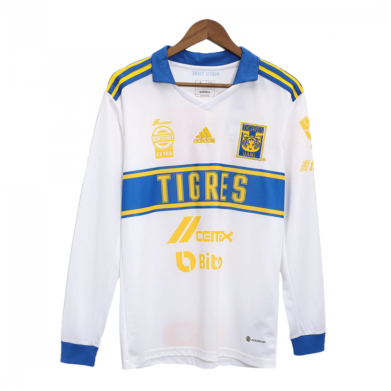 maillot Tigres UANL 2022/23 troisième blanc manches longues