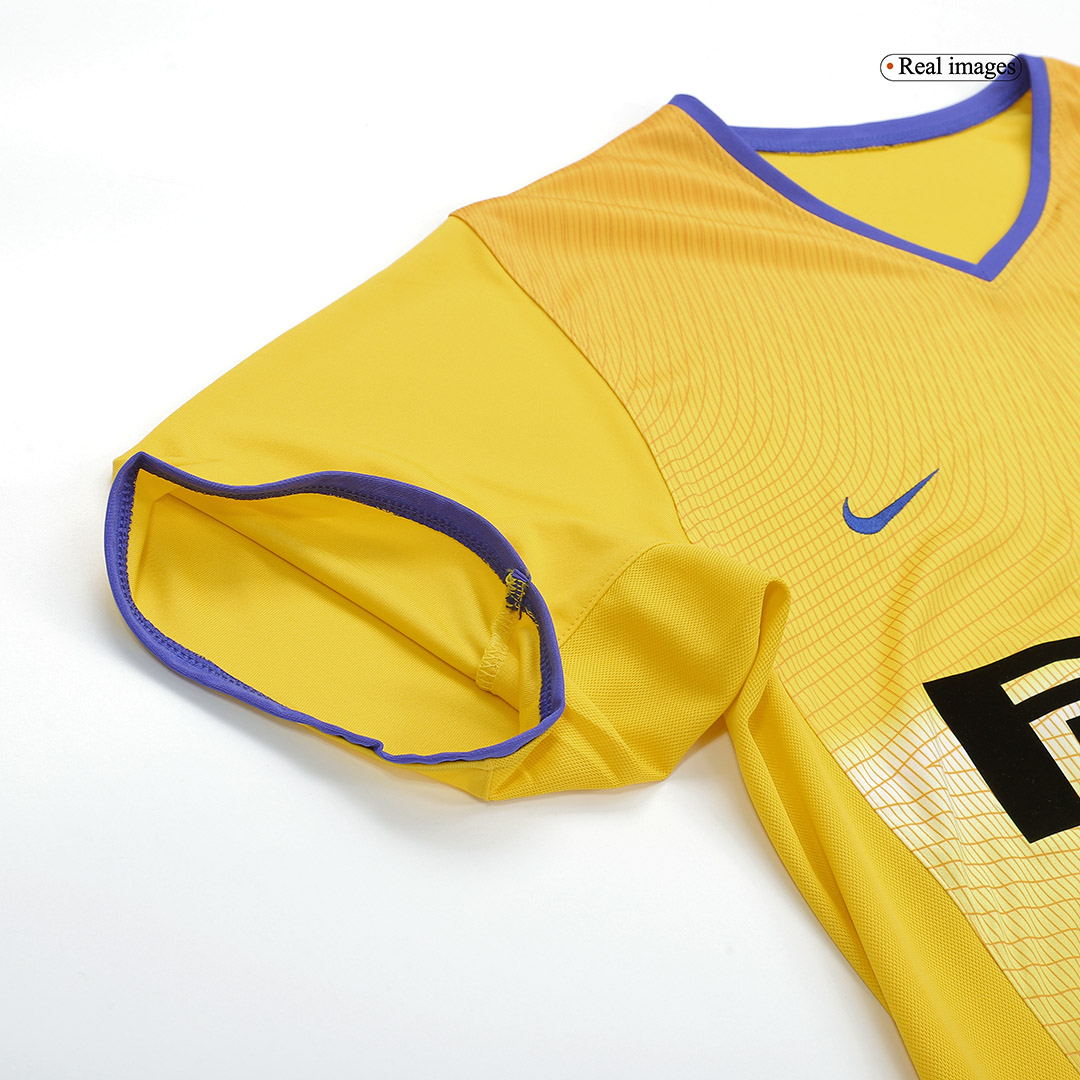 maillot Inter Milan 2002/03 troisième jaune Retro
