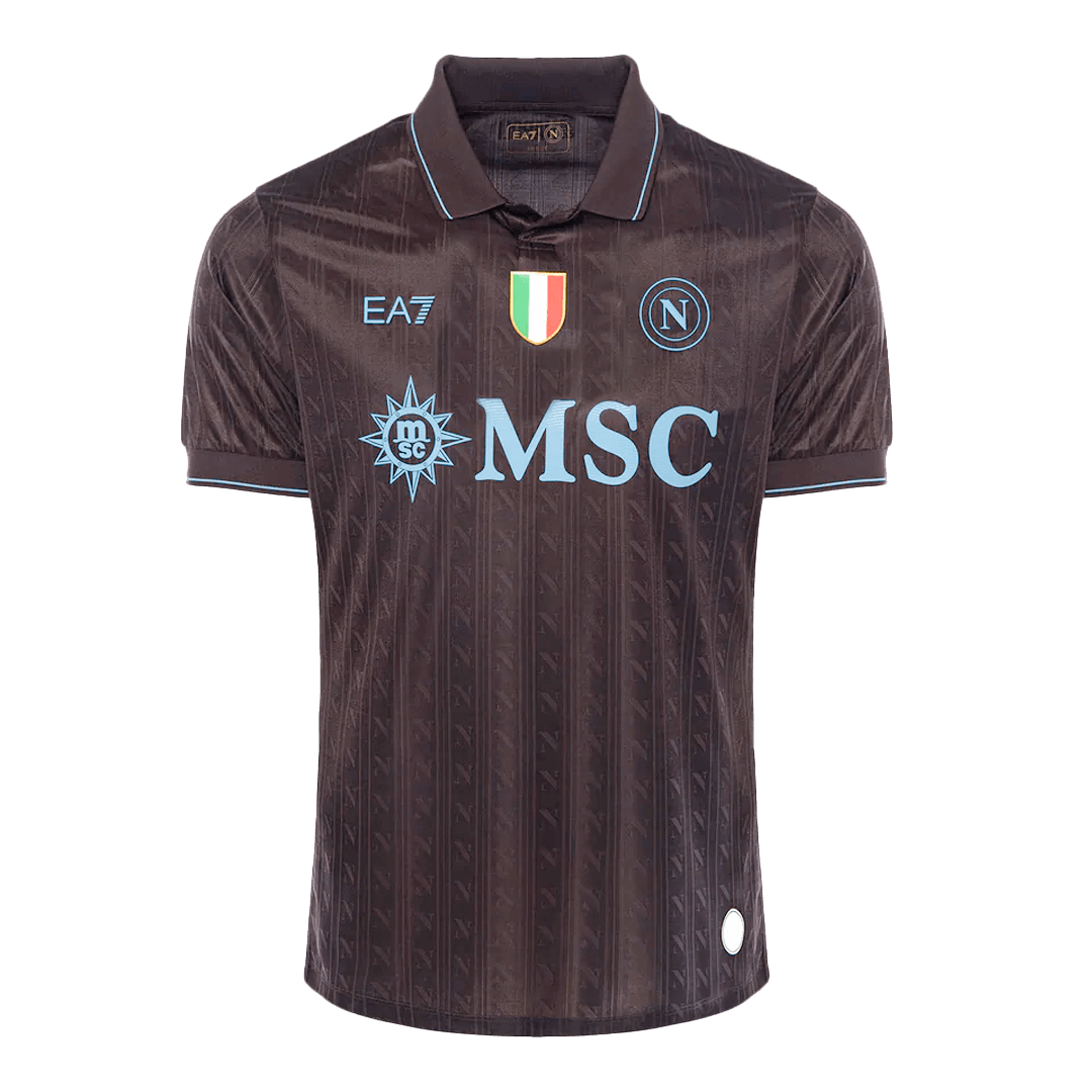 maillot Napoli 2025/26 troisième noir Player Version