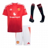 kit enfant Manchester United 2024/25 domicile rouge