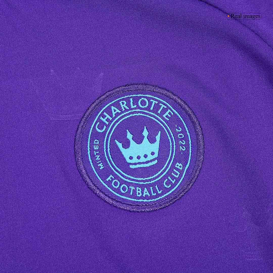 kit enfant Charlotte FC 2023 extérieur violet