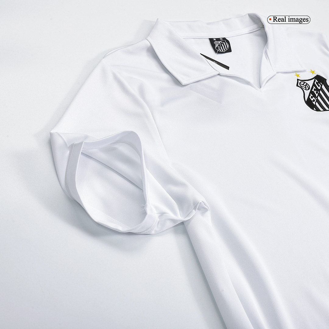 maillot Santos FC 1970 domicile blanc Retro