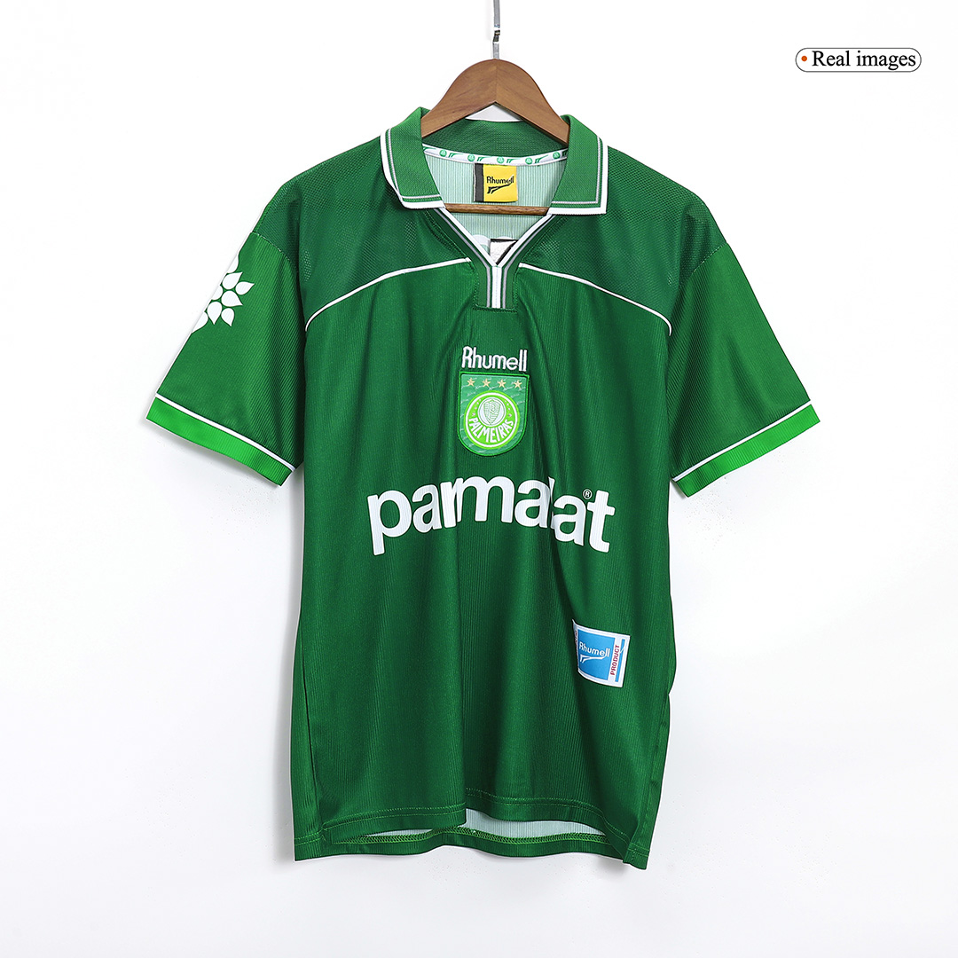 maillot SE Palmeiras 1999 domicile vert Retro