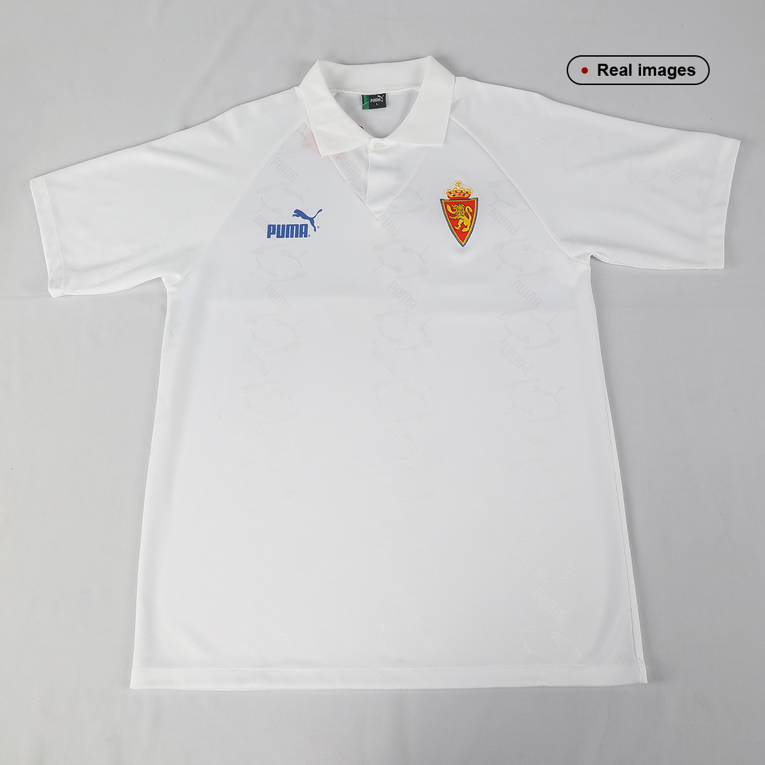 maillot Real Zaragoza 1994/95 domicile blanc Retro