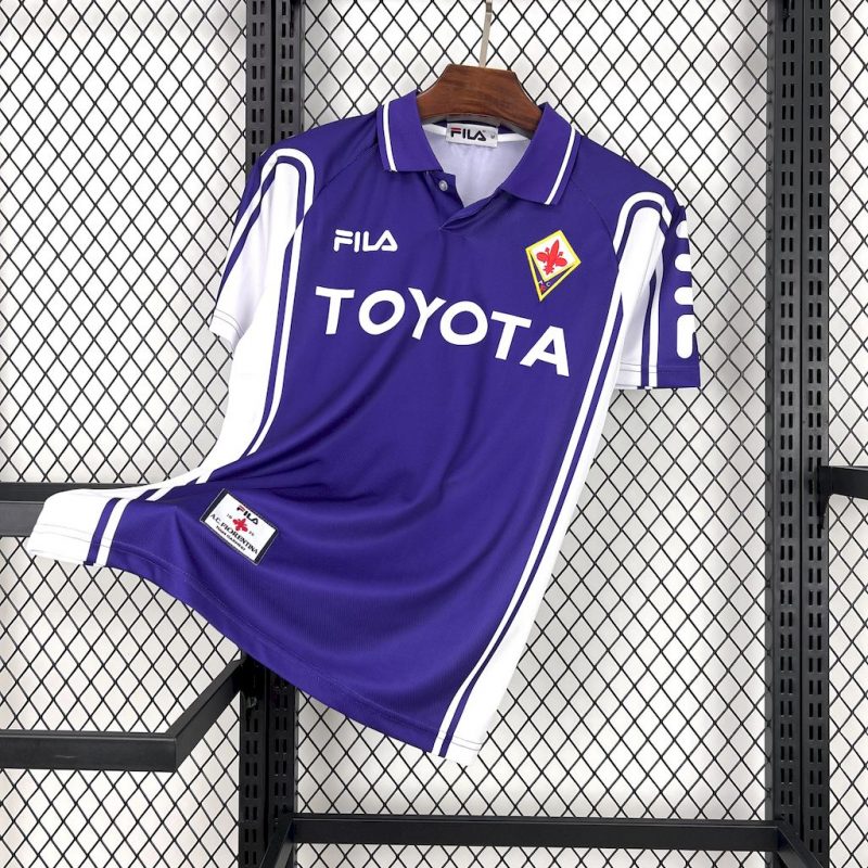 Fiorentina maillot foot 1999/00 Maillot rétro