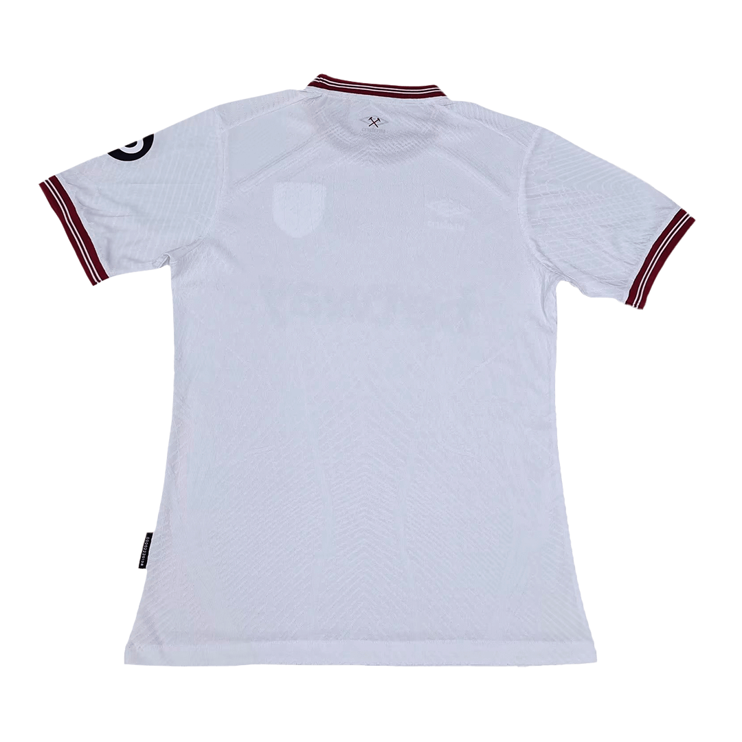 maillot West Ham United 2023/24 extérieur blanc Player Version