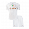 kit enfant Napoli 2025/26 extérieur blanc