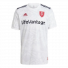 maillot Real Salt Lake 2021 extérieur blanc Player Version