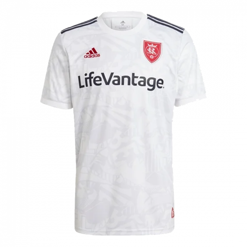 maillot Real Salt Lake 2021 extérieur blanc version joueur