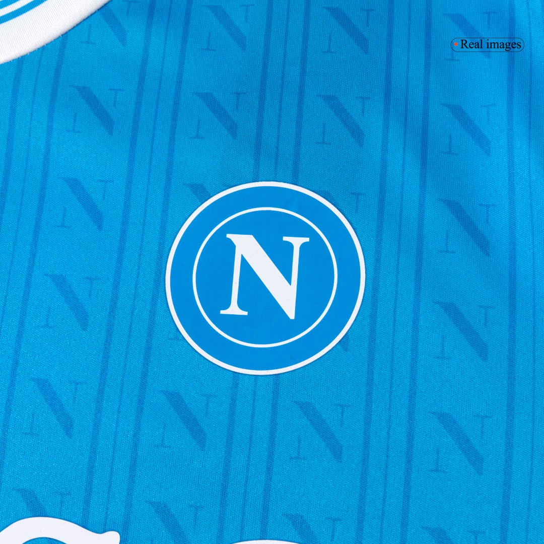 maillot DE BRUYNE #11 Napoli 2025/26 domicile bleu