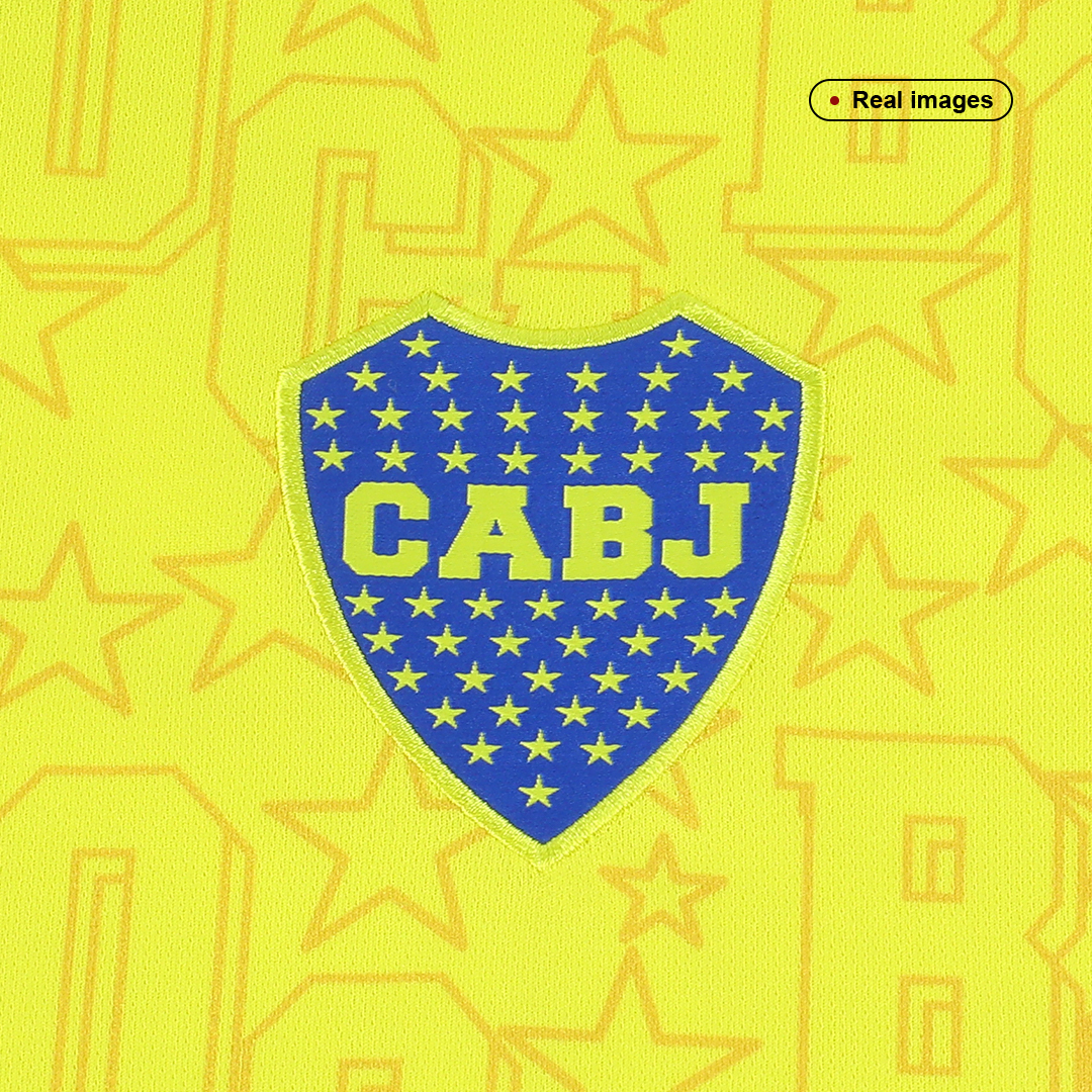maillot Boca Juniors 2022/23 troisième jaune