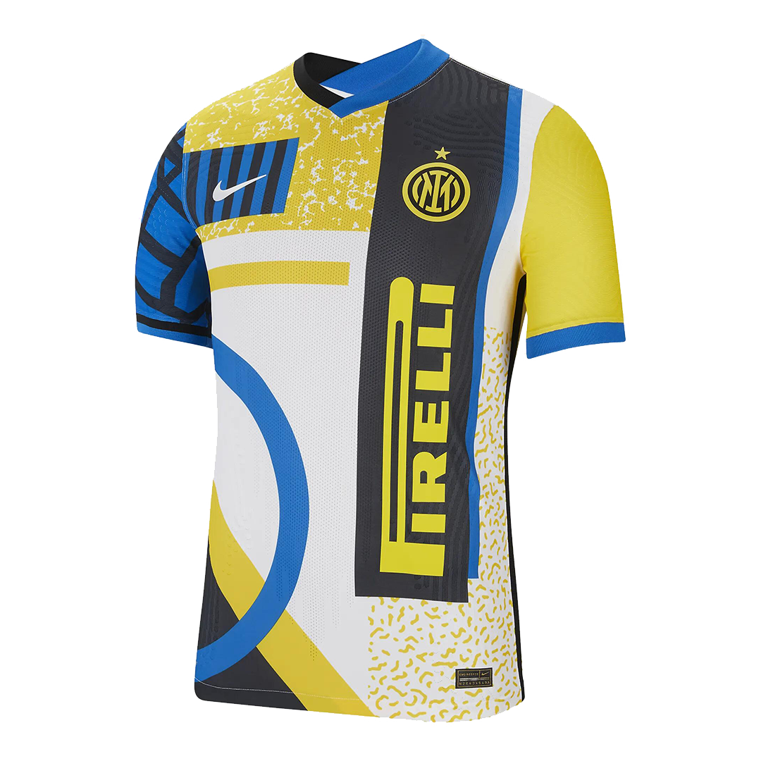 maillot Inter Milan 2020/21 quatrième jaune Player Version