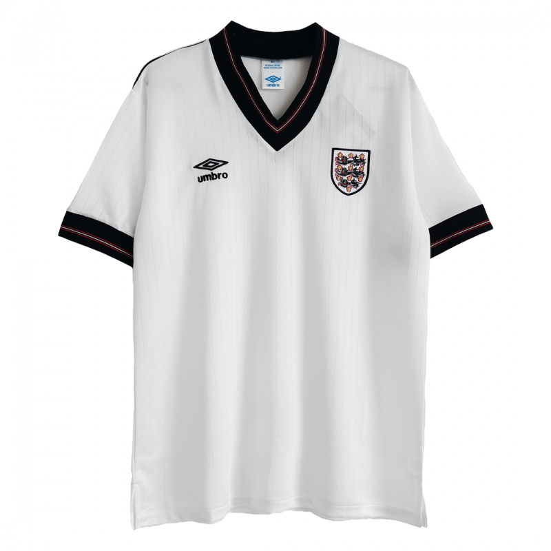 maillot England 1984/87 domicile blanc Retro