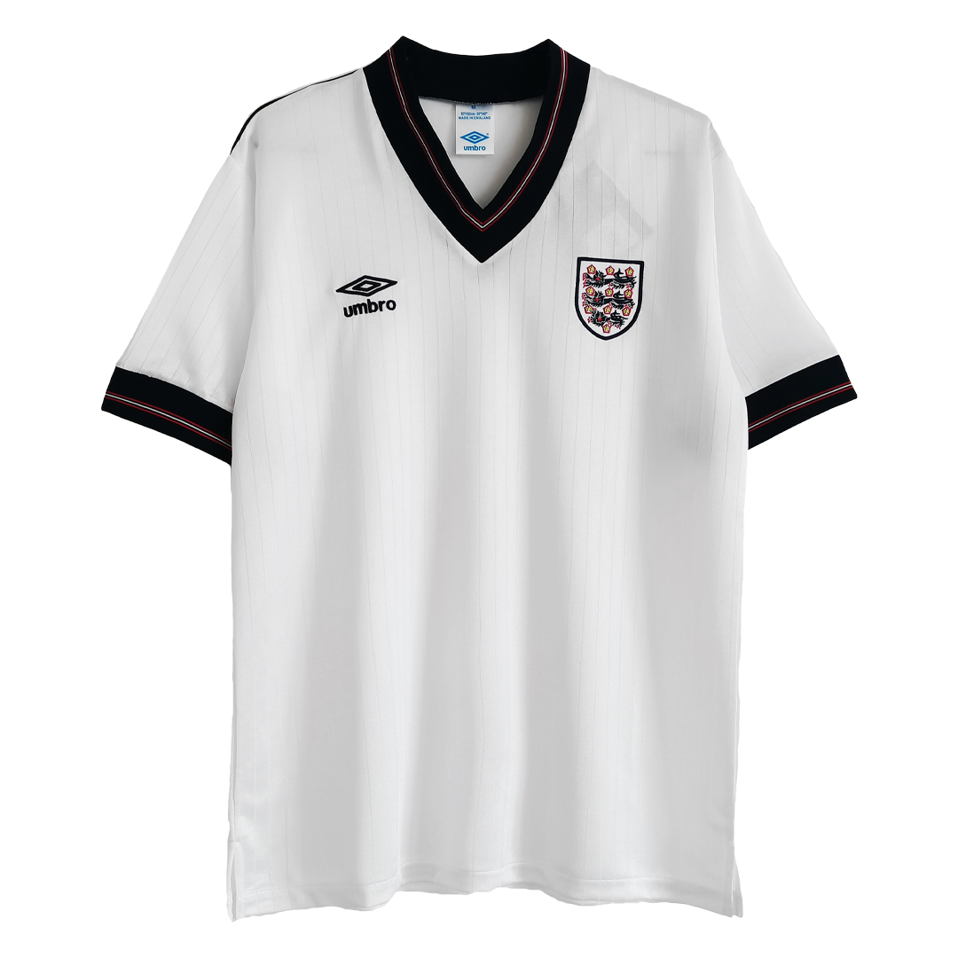 maillot England 1984/87 domicile blanc Retro