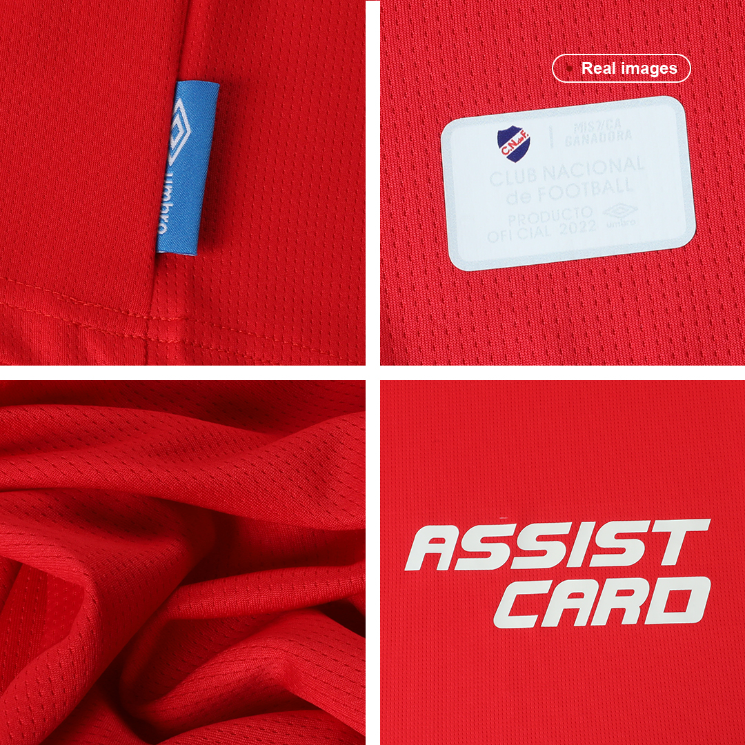 maillot Nacional 2022 extérieur rouge