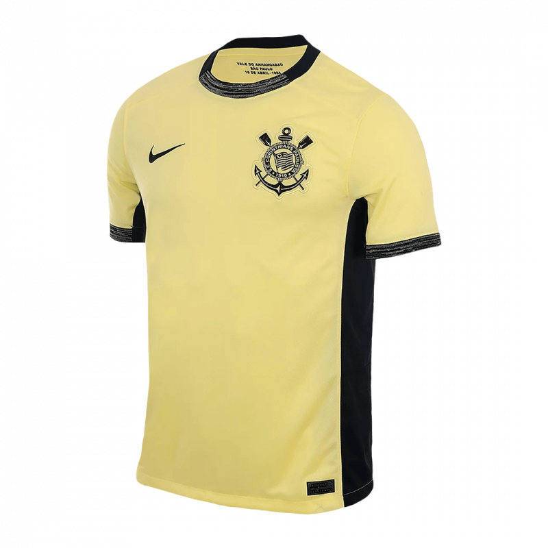 maillot Corinthians 2023/24 troisième jaune