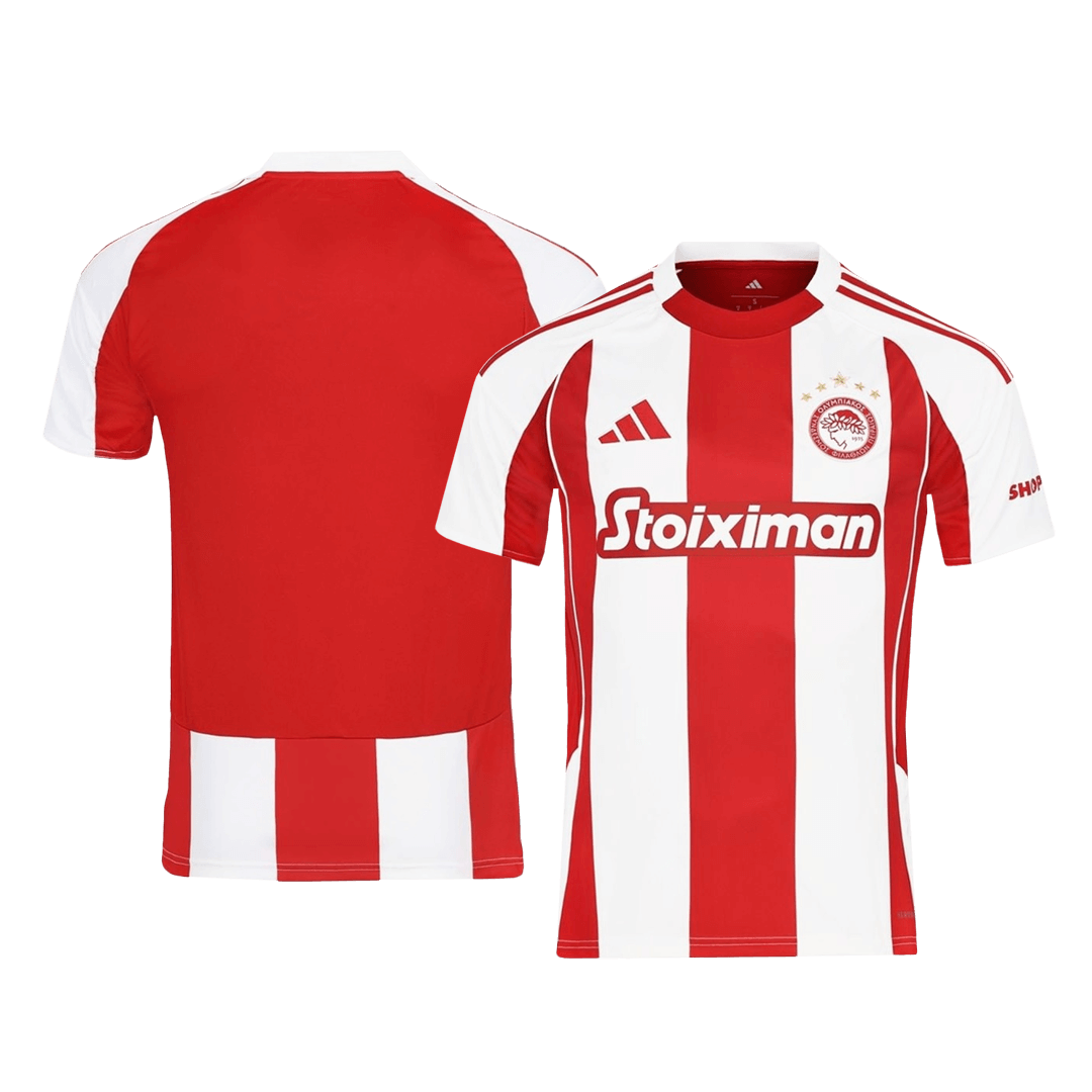 maillot Olympiacos 2025/26 domicile blanc