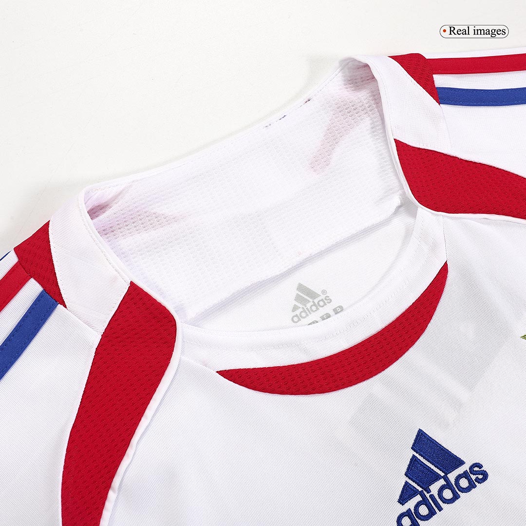 maillot France 2006 extérieur blanc Retro