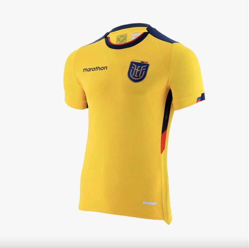 Equateur maillot coupe 2022 Maillot