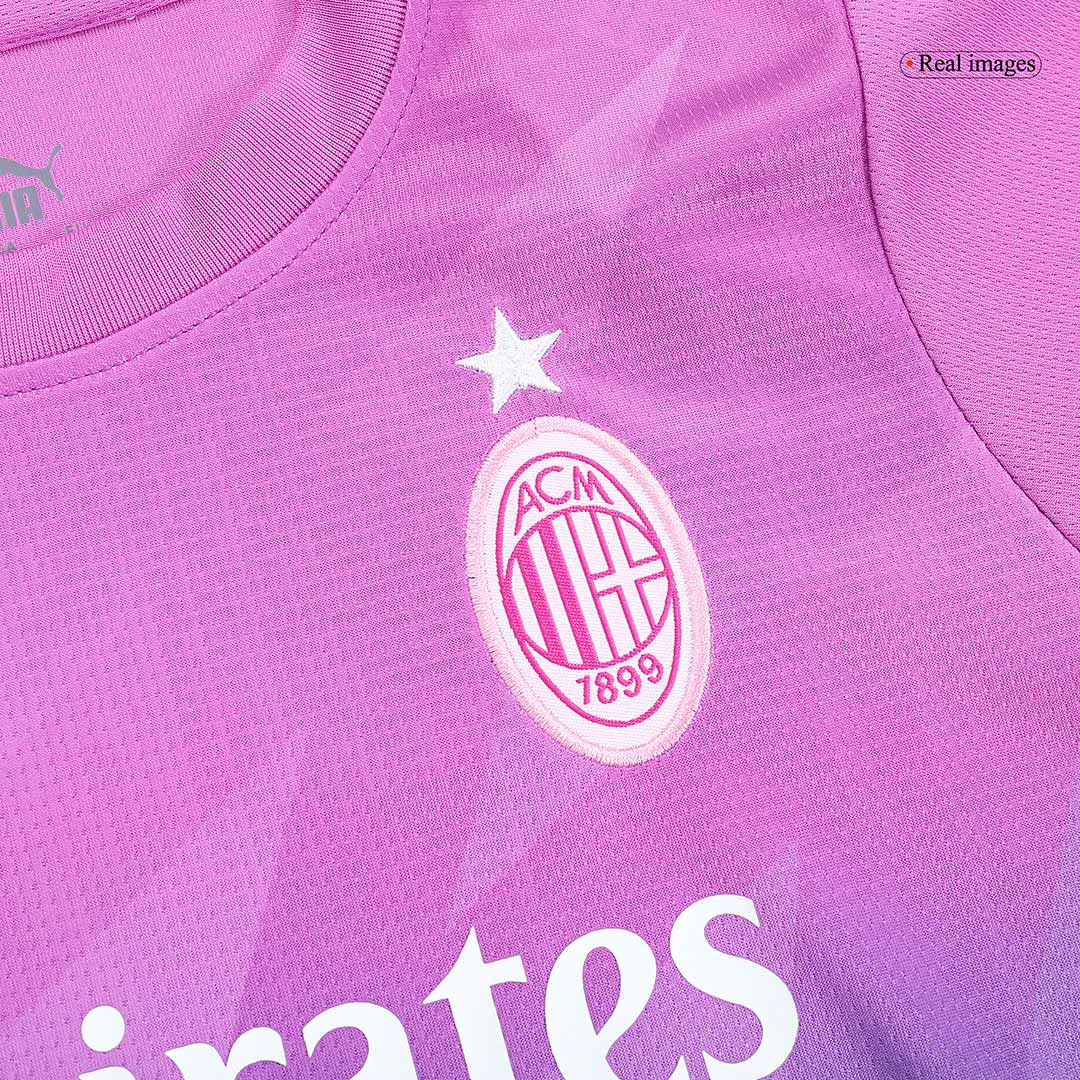kit enfant AC Milan 2023/24 troisième violet