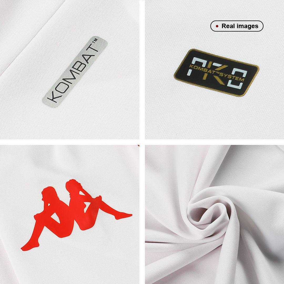 maillot AS Monaco FC 2022/23 domicile blanc