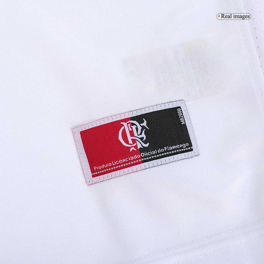 maillot CR Flamengo 2001 extérieur blanc Retro