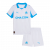 kit enfant Marseille 2025/26 domicile blanc