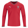 maillot Portugal 2026 domicile rouge Player Version manches longues