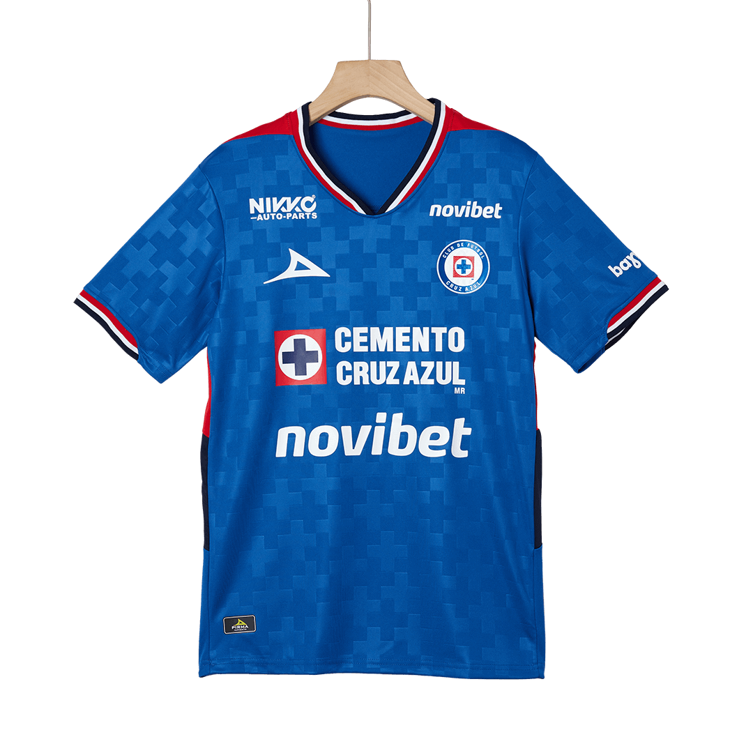 maillot Cruz Azul 2025/26 domicile bleu