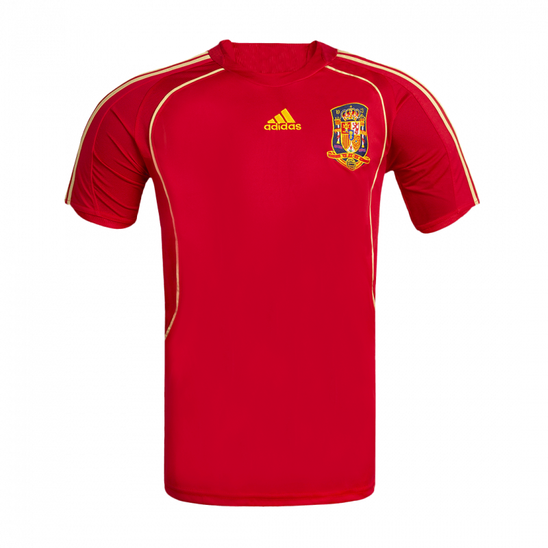 maillot Spain 2008 domicile rouge Retro