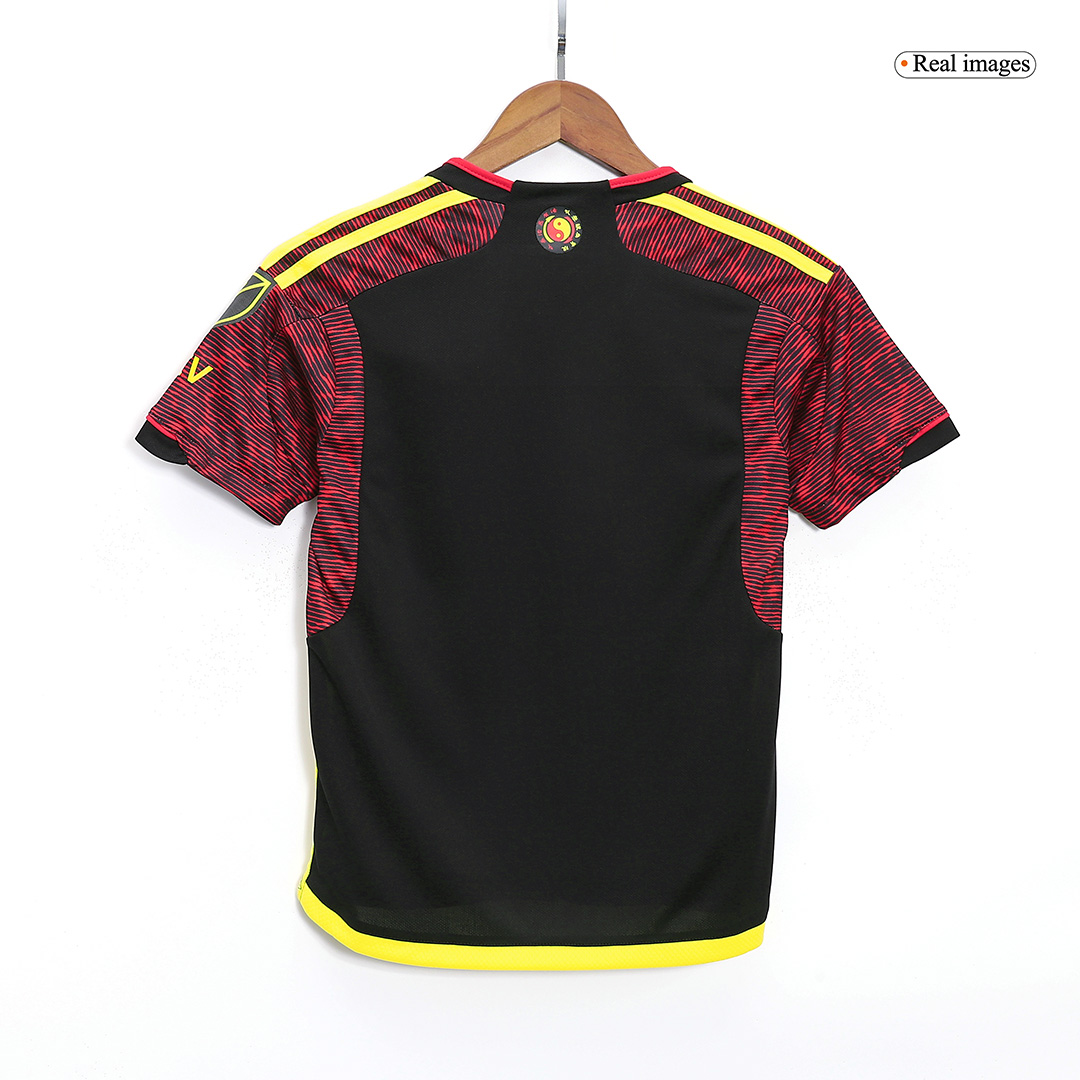 kit enfant Seattle Sounders 2023 extérieur rouge