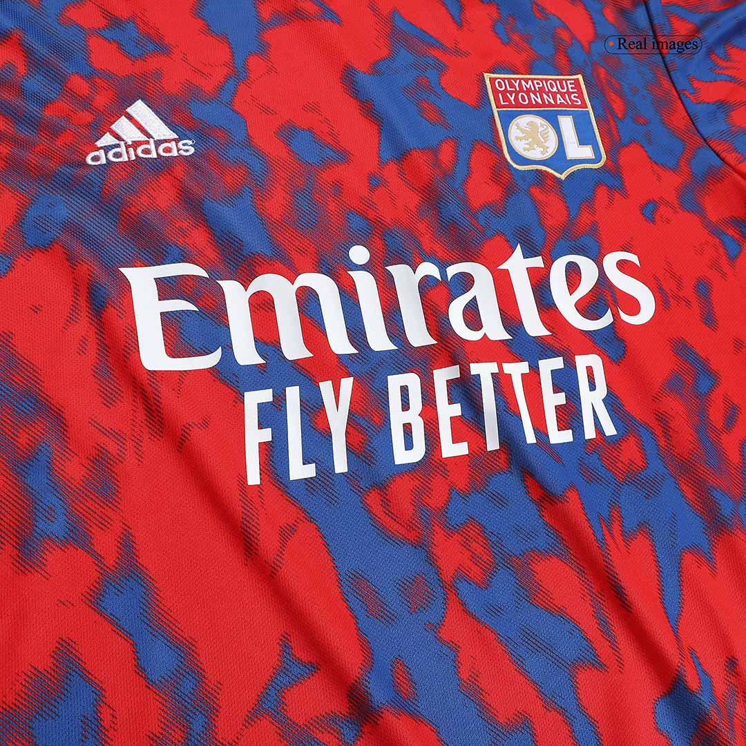 maillot Olympique Lyonnais 2022/23 extérieur rouge