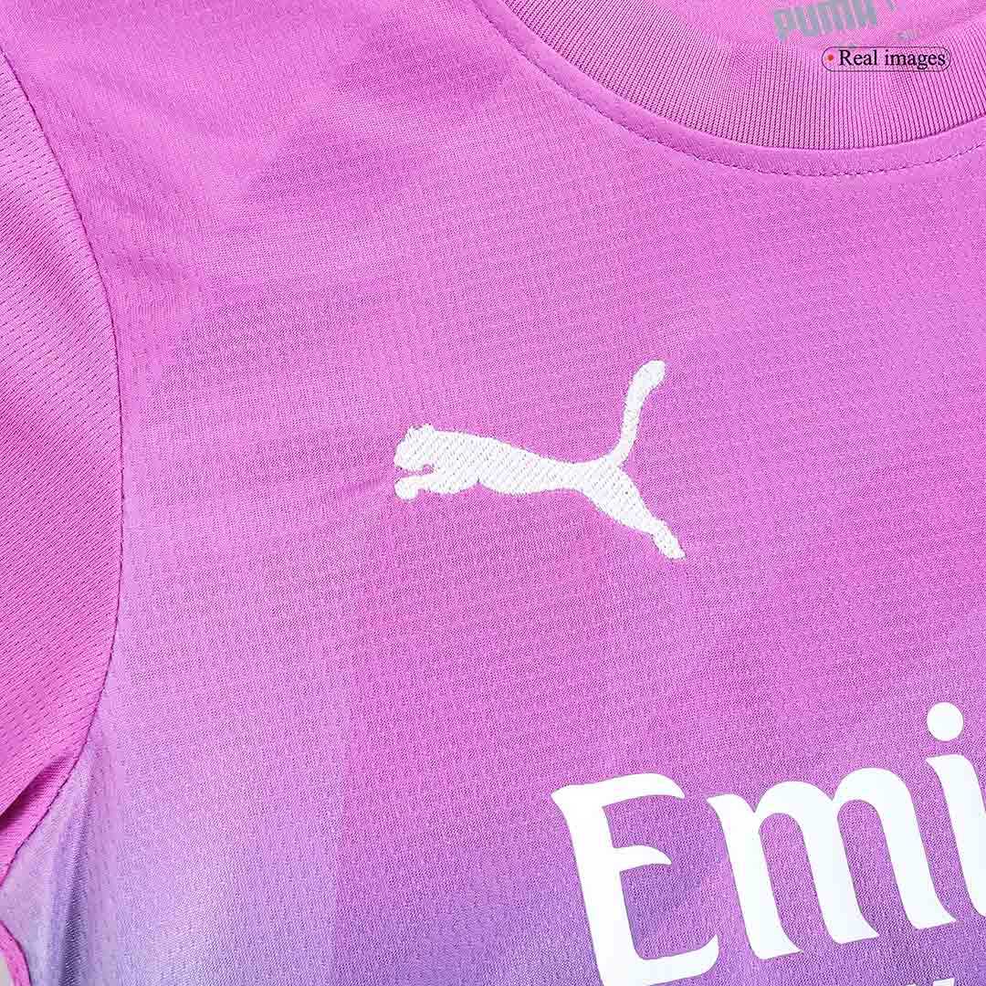 kit enfant AC Milan 2023/24 troisième violet