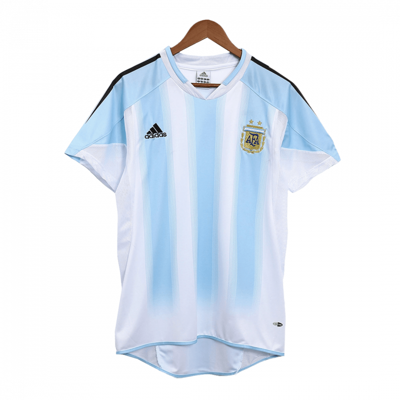 maillot Argentina 2004/05 domicile blanc Retro