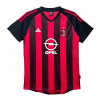 maillot AC Milan 2002/03 domicile noir Retro